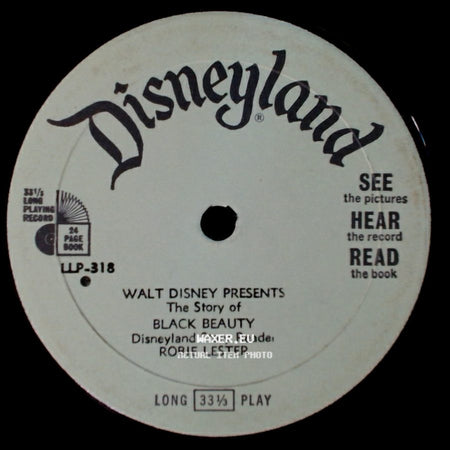Walt Disney Presents / Jack Halloran Singers - The Story Of Black Beauty / Songs From Black Beauty / The Pearlie's Song side A
