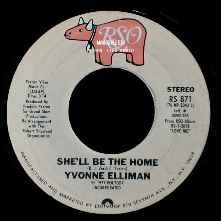 Yvonne Elliman - Hello Stranger / She'll Be The Home side B