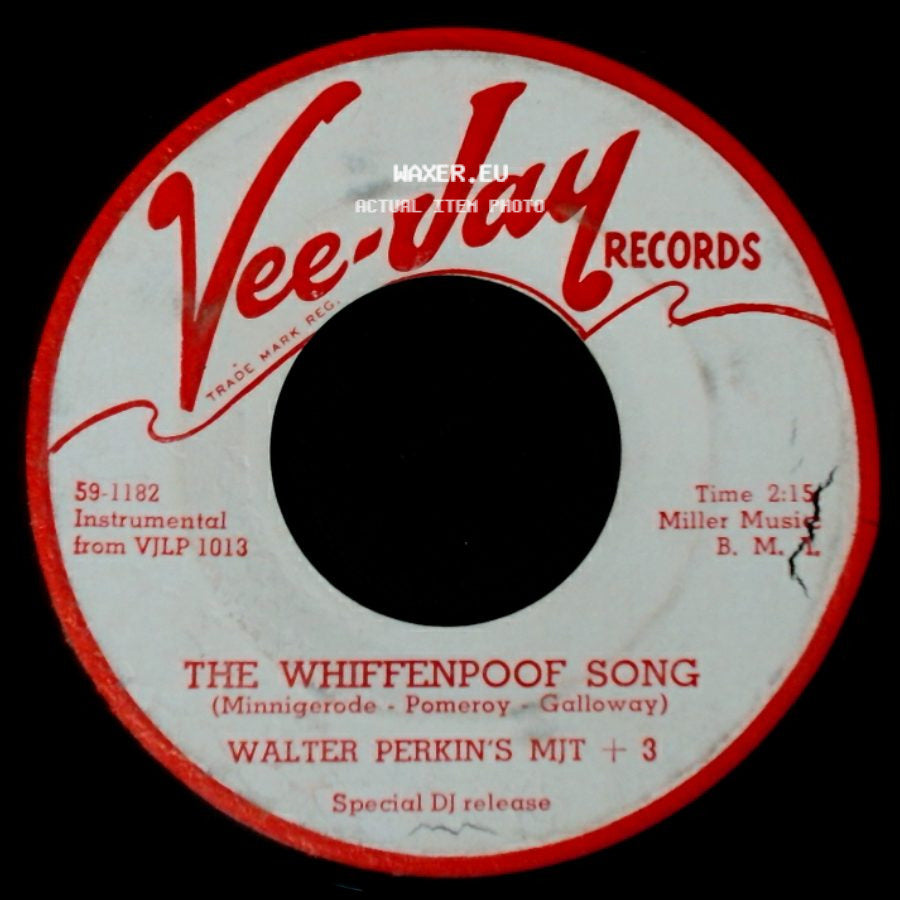 Walter Perkin's Mjt + 3 - The Whiffenpoof Song / Sleepy side A