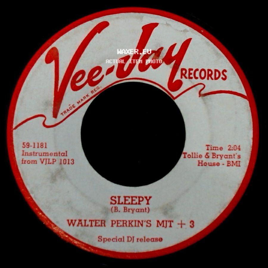 Walter Perkin's Mjt + 3 - The Whiffenpoof Song / Sleepy side B