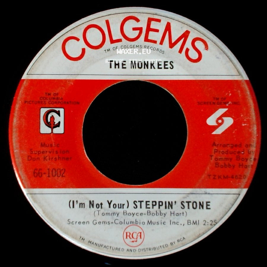 The Monkees - (I'm Not Your) Steppin' Stone / I'm A Believer side A