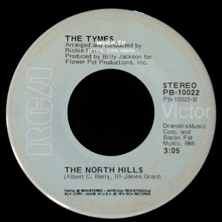 The Tymes - You Little Trustmaker / The North Hills side B