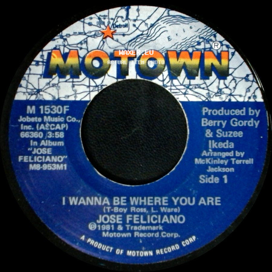 Jose Feliciano - I Wanna Be Where You Are / Let's Make Love Over The Telephone side A