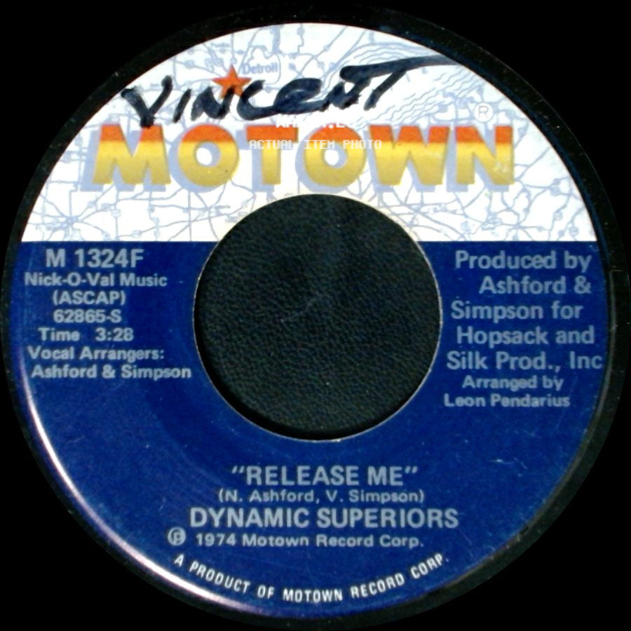 Dynamic Superiors - Release Me / Shoe Shoe Shine side A
