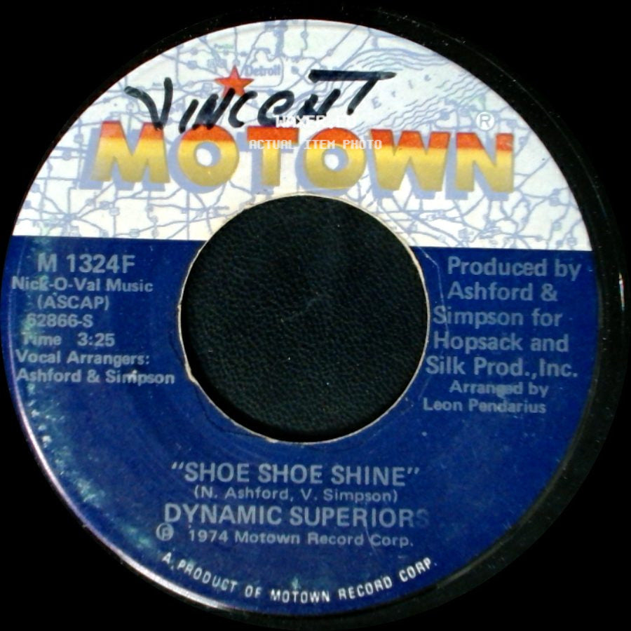 Dynamic Superiors - Release Me / Shoe Shoe Shine side B