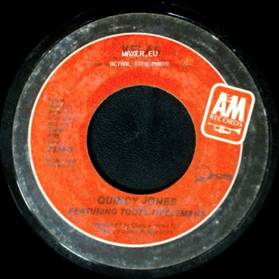 Quincy Jones Featuring Toots Thielemans / Quincy Jones Featuring Patti Austin - Velas / Razzamatazz side A
