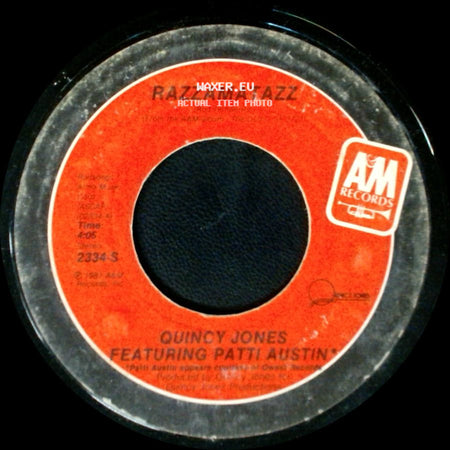 Quincy Jones Featuring Toots Thielemans / Quincy Jones Featuring Patti Austin - Velas / Razzamatazz side B
