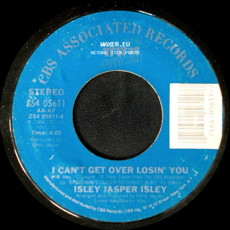 Isley Jasper Isley - I Can't Get Over Losin' You / Caravan Of Love side A