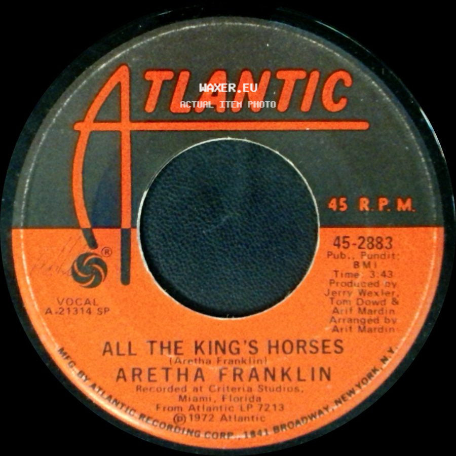 Aretha Franklin - All The King's Horses / April Fools side A