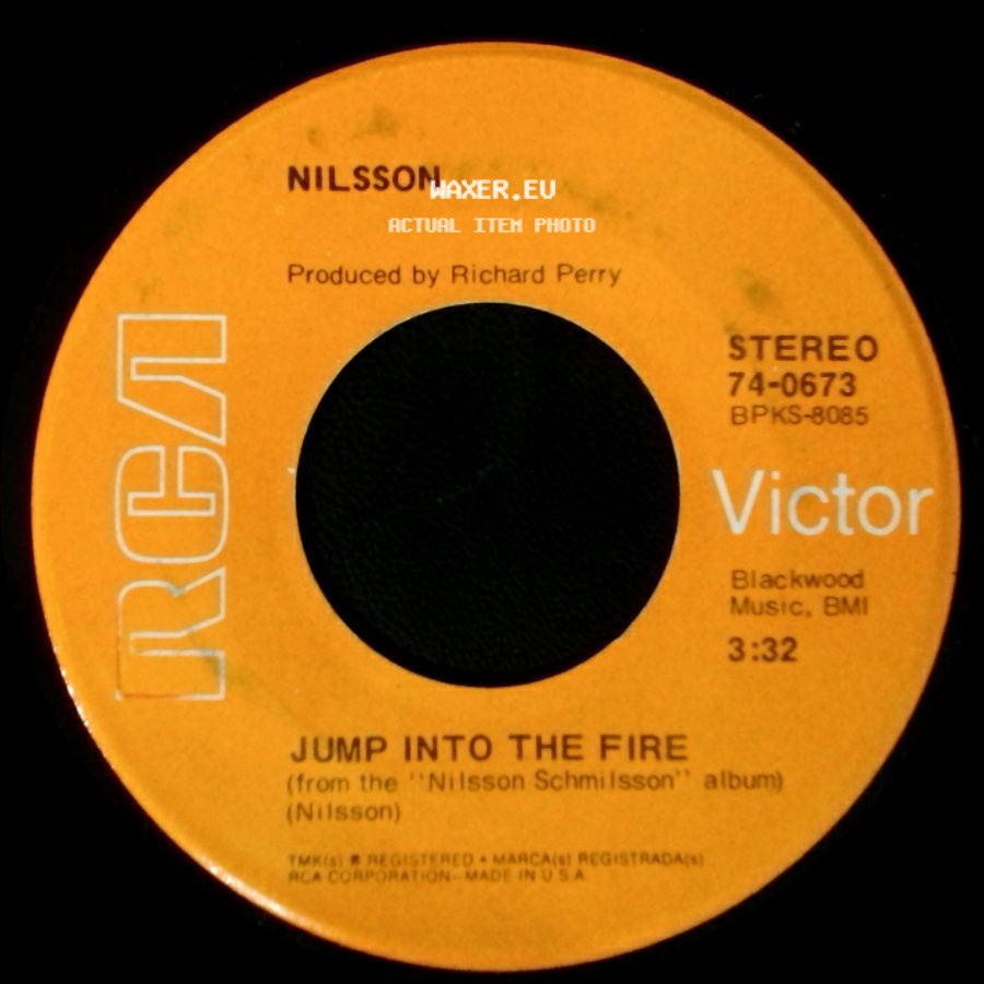 Nilsson - The Moonbeam Song / Jump Into The Fire side B