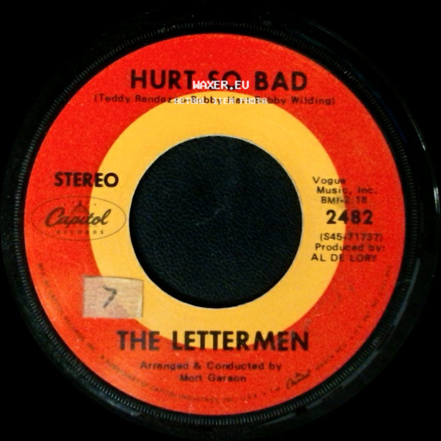 The Lettermen - Catch The Wind / Hurt So Bad side B