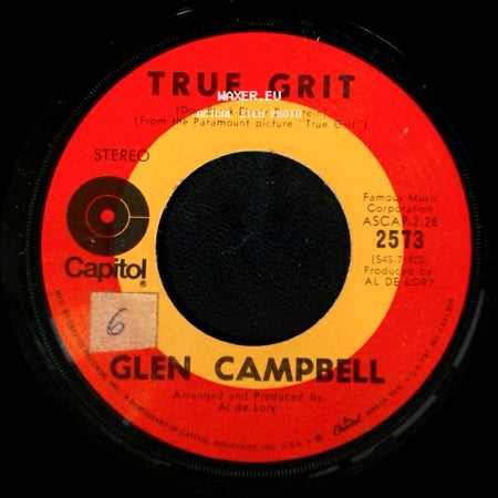 Glen Campbell - True Grit / Hava Nagila side A