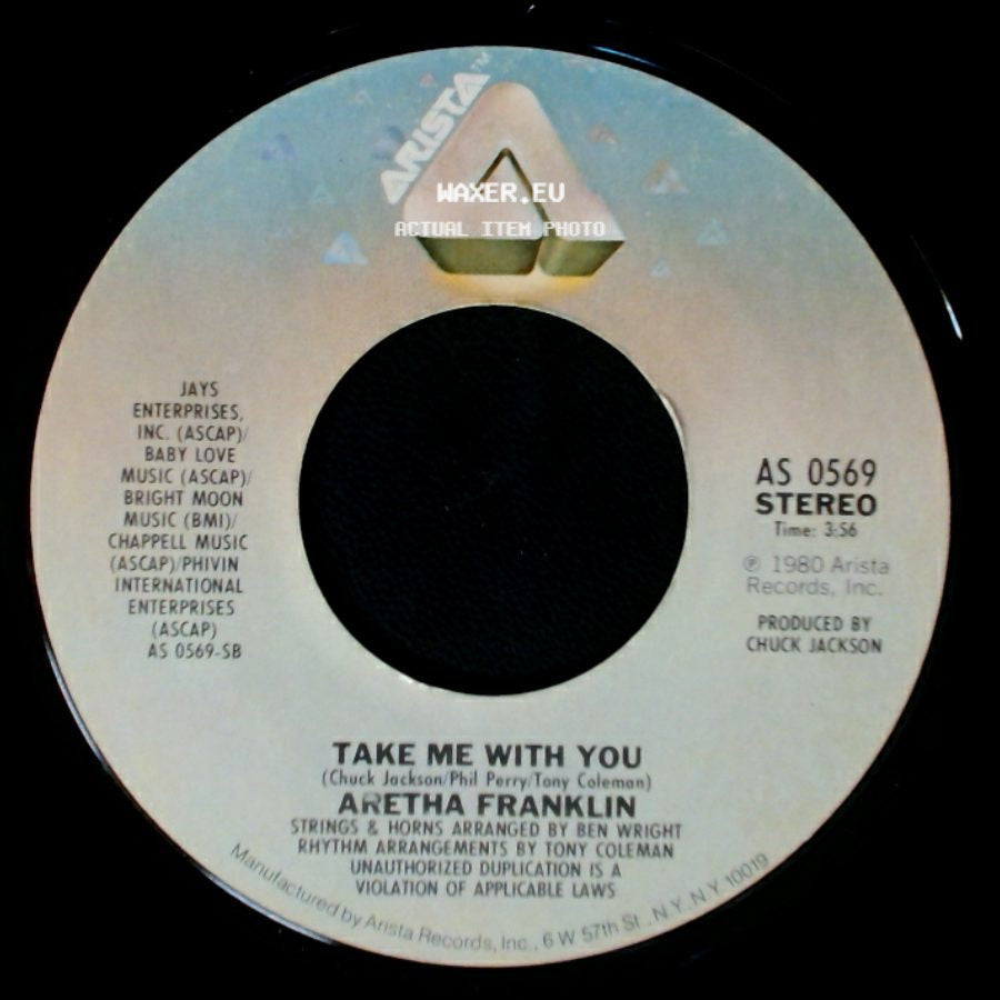 Aretha Franklin - Take Me With You / United Together side A