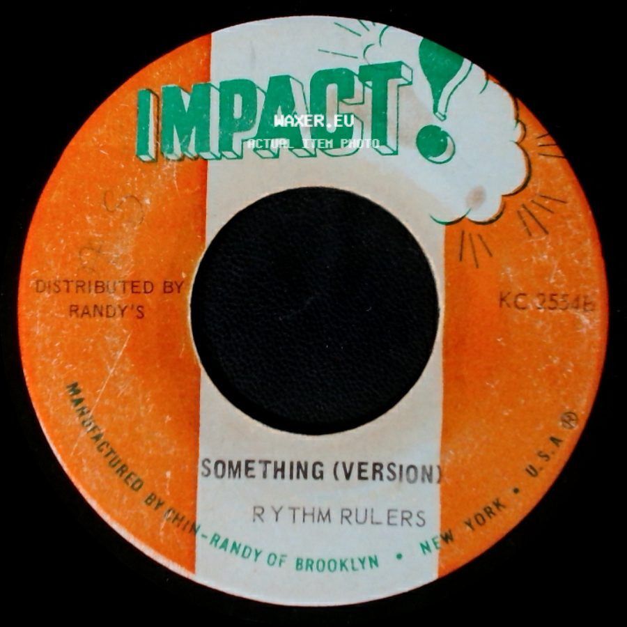 Rythm Rulers / Keith Poppin - Something (Version) / Something For Breakfast side A