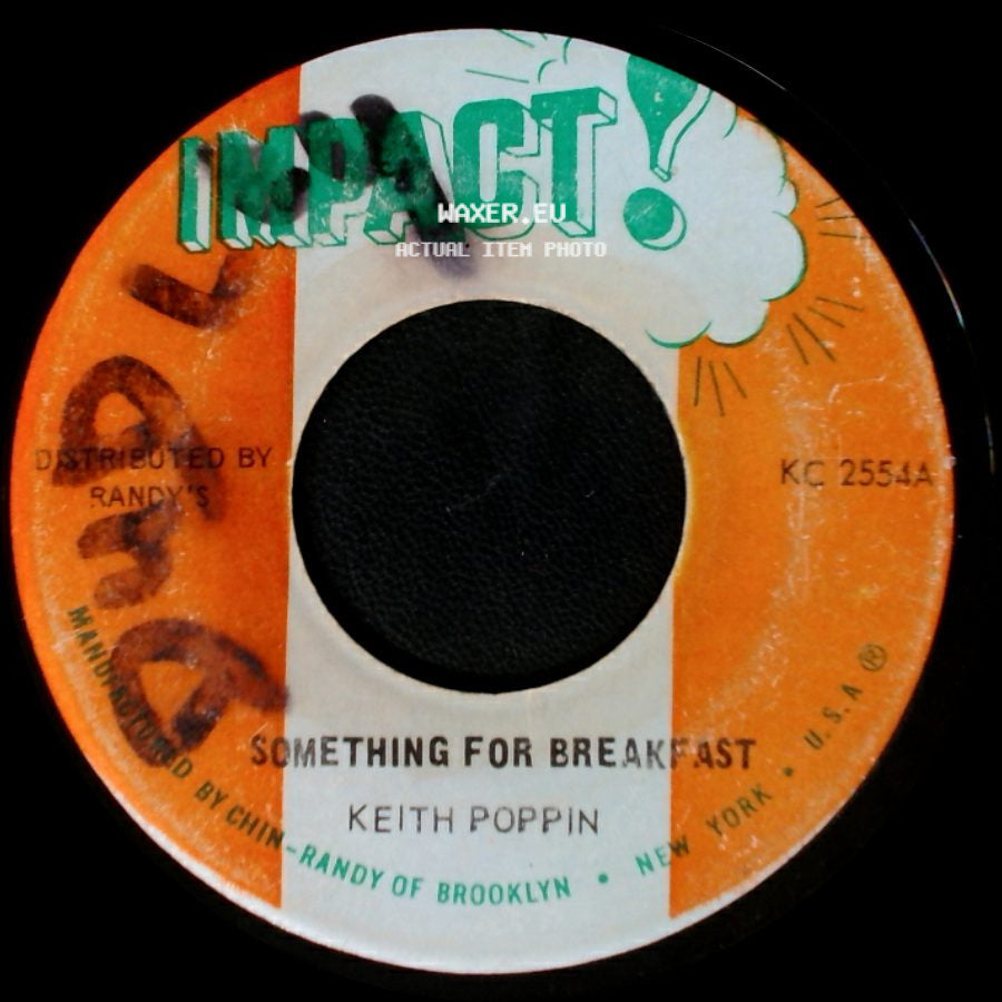 Rythm Rulers / Keith Poppin - Something (Version) / Something For Breakfast side B