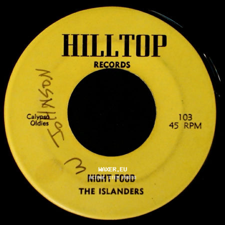 The Islanders - Night Food / Bargie side A