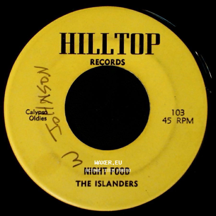 The Islanders - Night Food / Bargie side A
