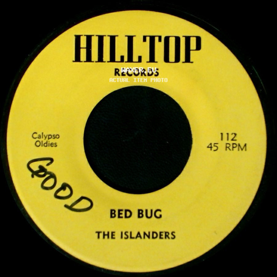 The Islanders - Bed Bug / Hill & Gully Ride side A