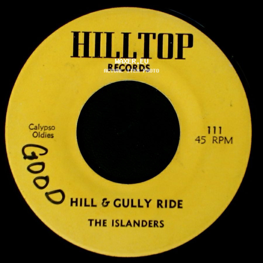 The Islanders - Bed Bug / Hill & Gully Ride side B