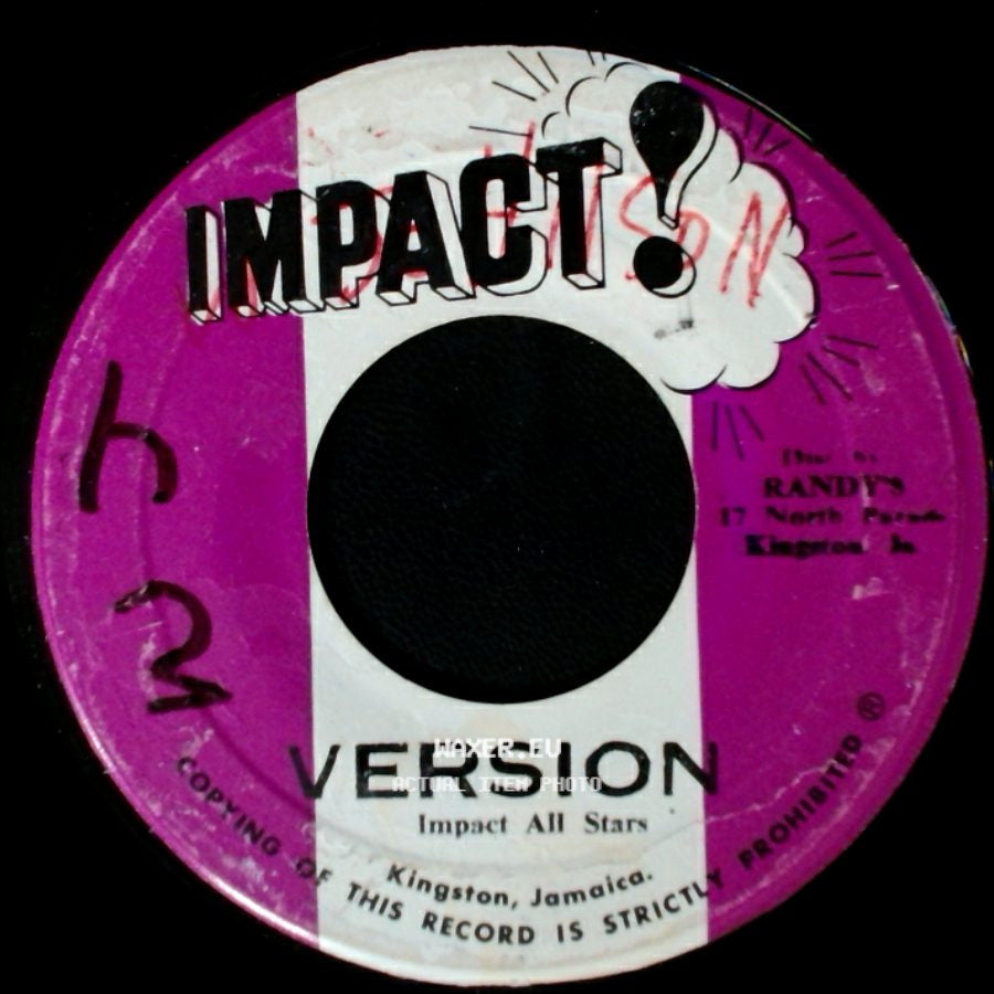 Jimmy London / Impact All Stars - Its Now Or Never / Version side B