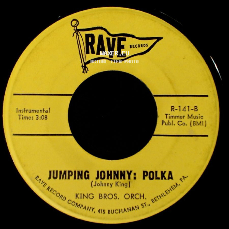 King Bros. Orch. - Jumping Johnny: Polka / Happy Tappy: Polka side A