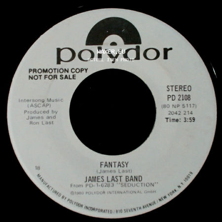 James Last Band - Fantasy / Fantasy side A