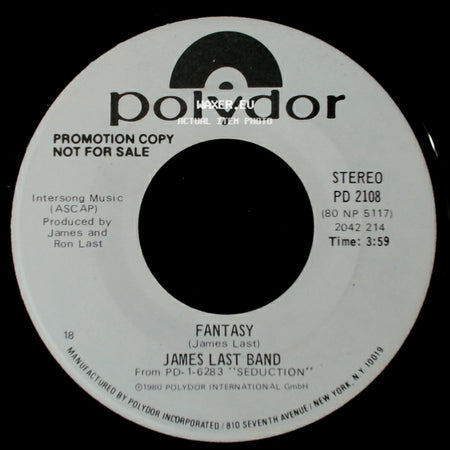James Last Band - Fantasy / Fantasy side B