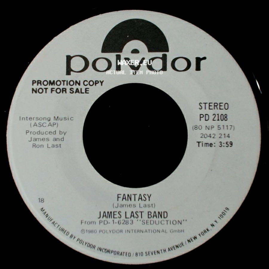 James Last Band - Fantasy / Fantasy side B