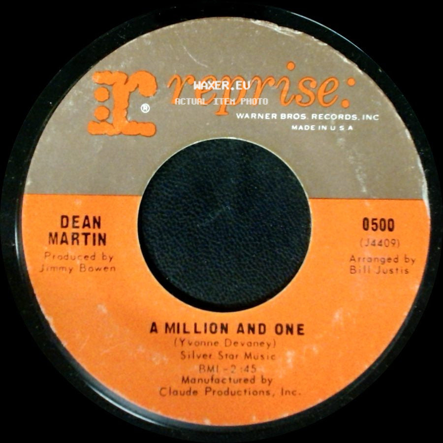 Dean Martin - Shades / A Million And One side B