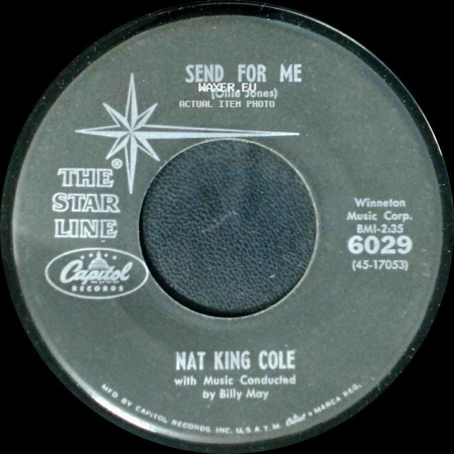 Nat King Cole - Send For Me / Looking Back side A