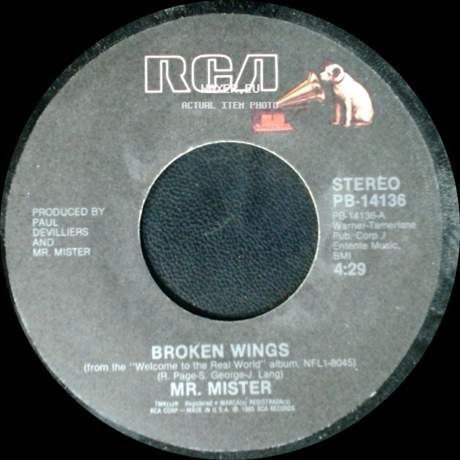 Mr. Mister - Broken Wings / Uniform Of Youth side A