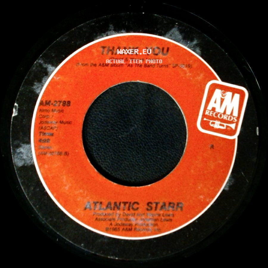 Atlantic Starr - Thank You / Secret Lovers side A