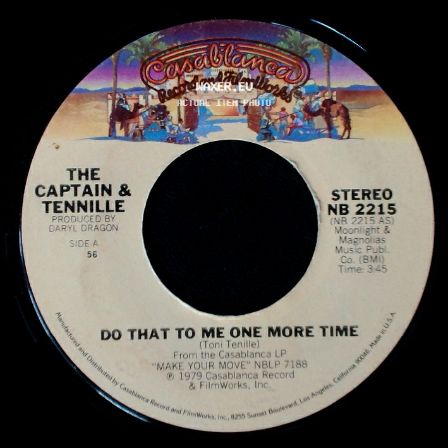 The Captain & Tennille - Do That To Me One More Time / Deep In The Dark side A