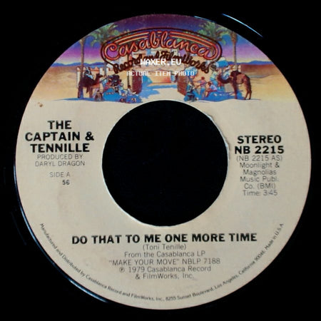 The Captain & Tennille - Do That To Me One More Time / Deep In The Dark side A