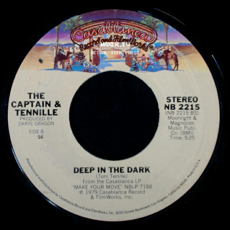 The Captain & Tennille - Do That To Me One More Time / Deep In The Dark side B