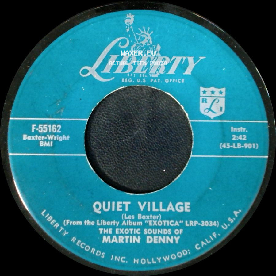 Martin Denny / The Exotic Sounds Of Martin Denny - Quiet Village / Llama Serenade side A