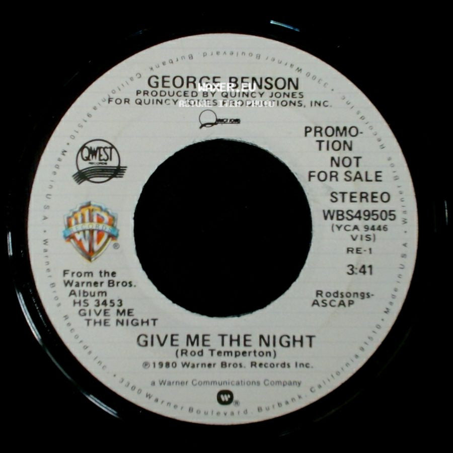 George Benson - Give Me The Night / Give Me The Night side A