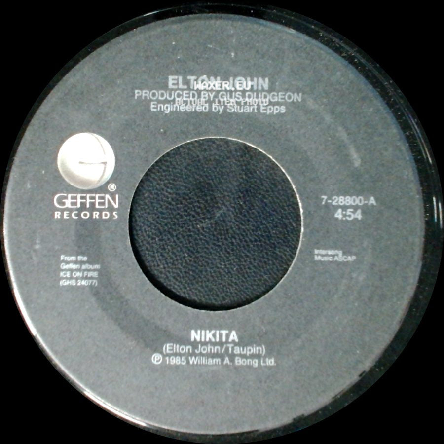 Elton John - Restless / Nikita side B