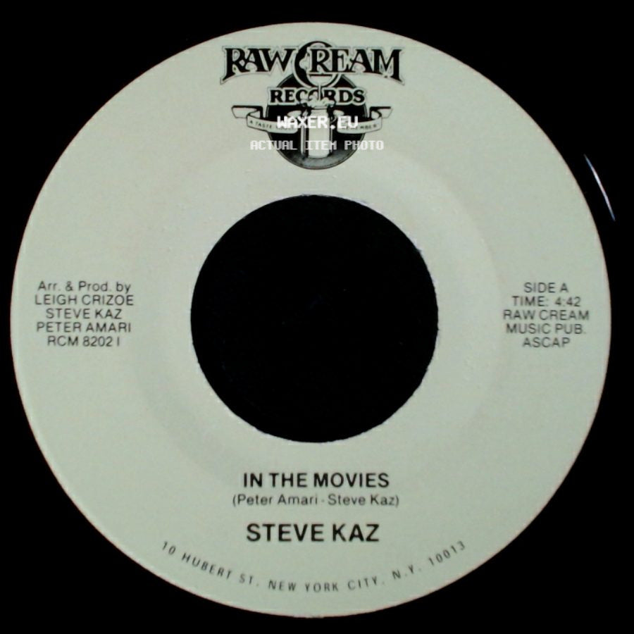 Steve Kaz - In The Movies / Run Away side A