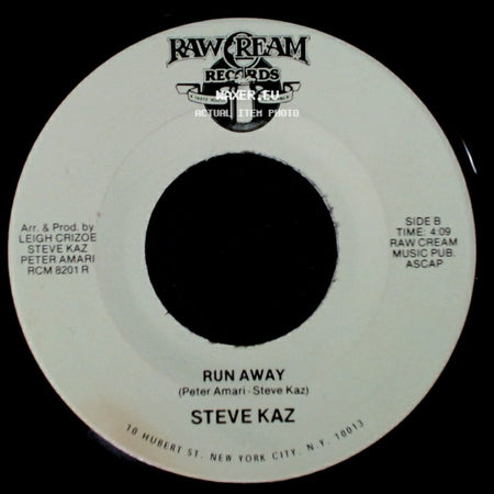 Steve Kaz - In The Movies / Run Away side B
