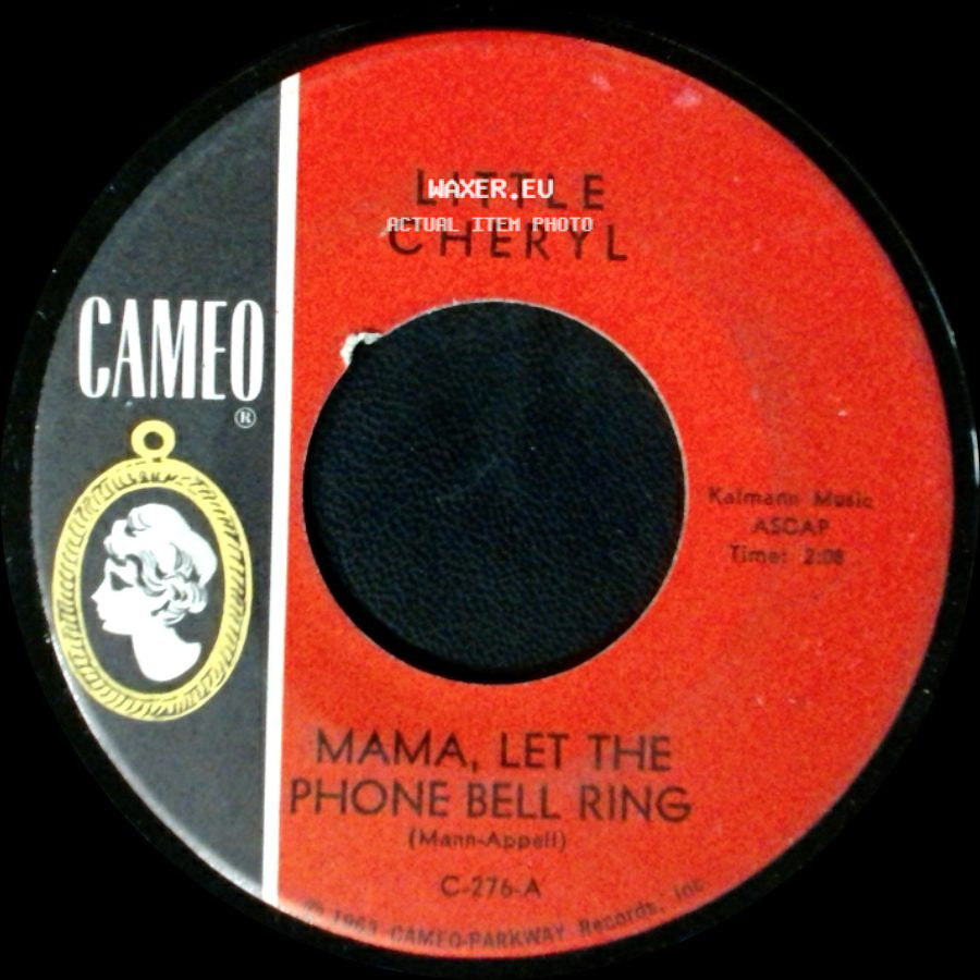 Little Cheryl - Can't We Just Be Friends / Mama, Let The Phone Bell Ring side B