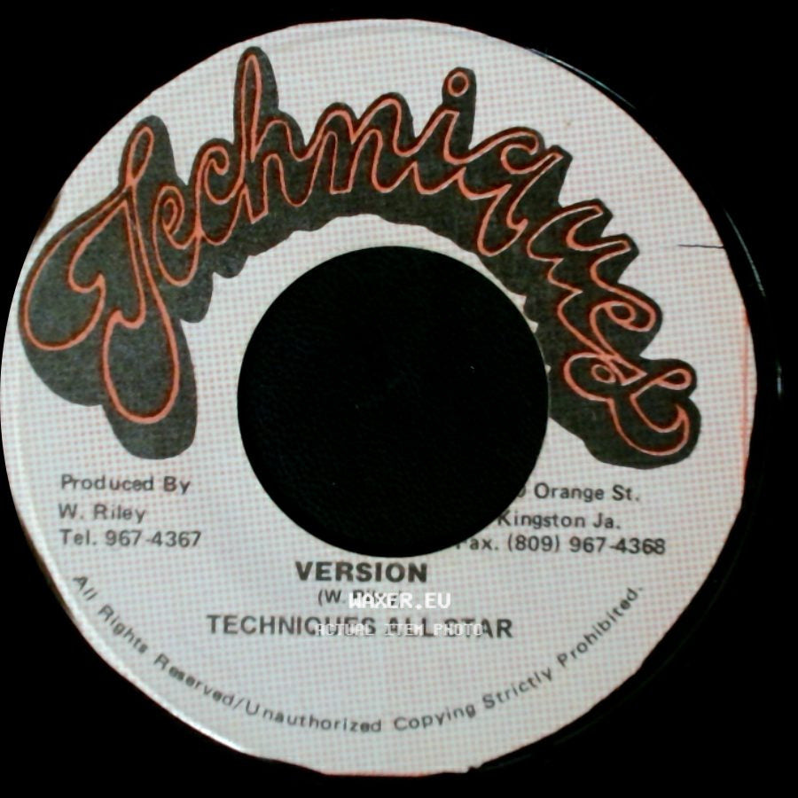 Bounty Killer & Future Trouble / Techniques All Star - Kill A Sound Boy / Version side B