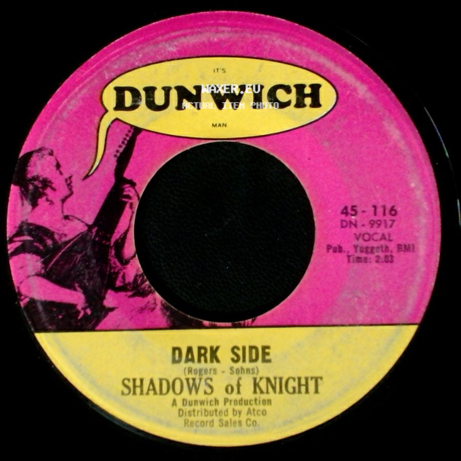 Shadows Of Knight - Dark Side / Gloria side A