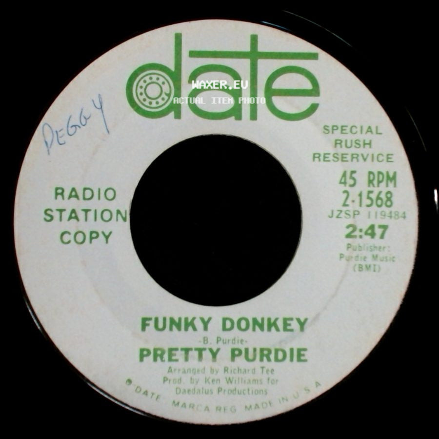 Pretty Purdie - Funky Donkey / Funky Donkey side A