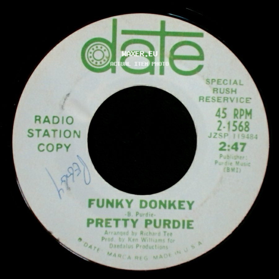 Pretty Purdie - Funky Donkey / Funky Donkey side B