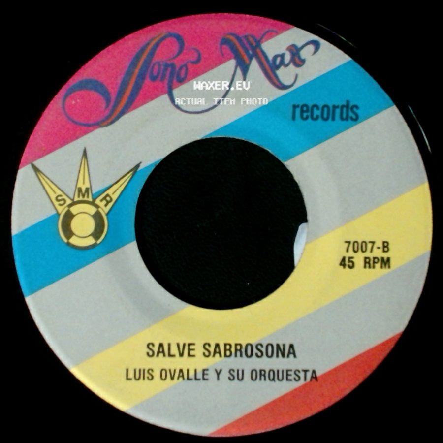 Luis Ovalle Y Su Orquesta - Se Fue La Luz / Salve Sabrosona side B
