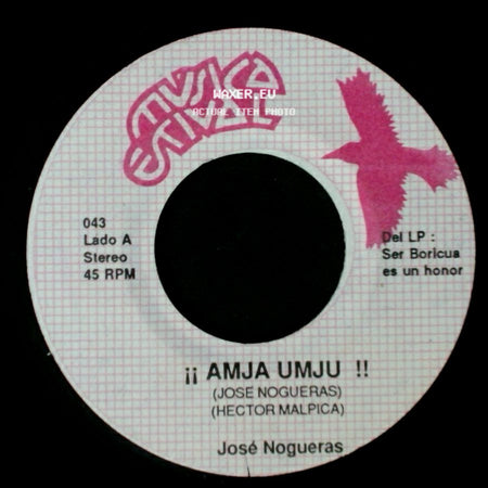 José Nogueras - ¡¡ Amja Umju !! / El Señor Te Guia side A