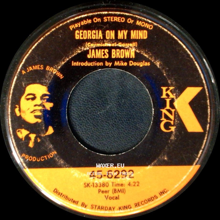 James Brown - It's A New Day (Part 1) & (Part 2) / Georgia On My Mind side B