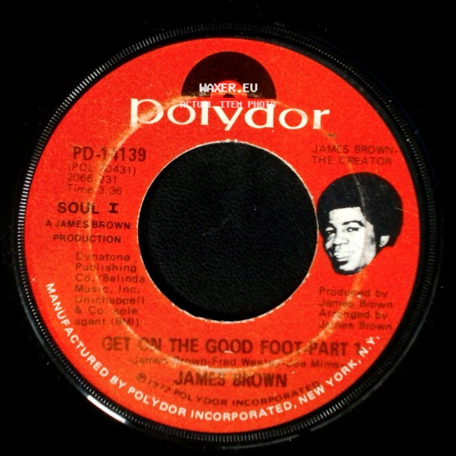 James Brown - Get On The Good Foot Part 2 / Get On The Good Foot - Part 2 side A
