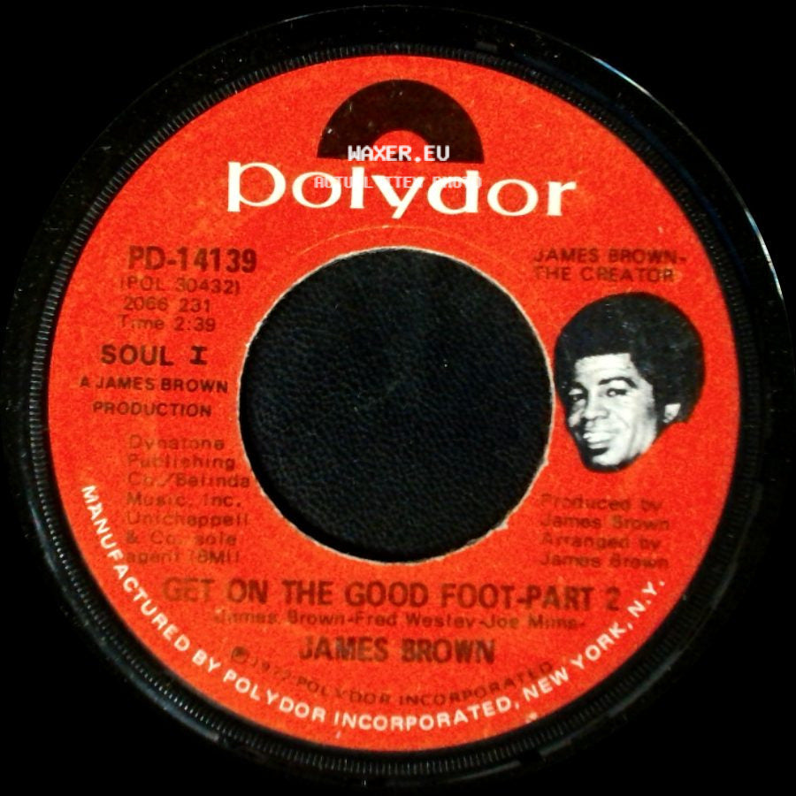 James Brown - Get On The Good Foot Part 2 / Get On The Good Foot - Part 2 side B